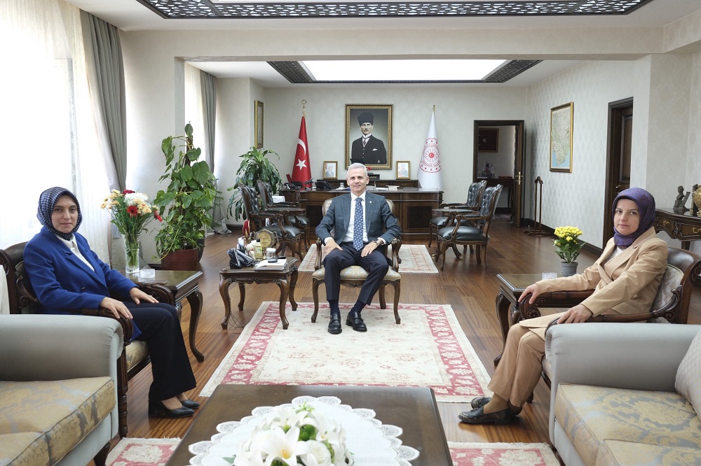 Karaman Cumhuriyet Başsavcısı Tuba Ersöz ÜNVER'den Vali ÇİÇEKLİ'ye Ziyaret