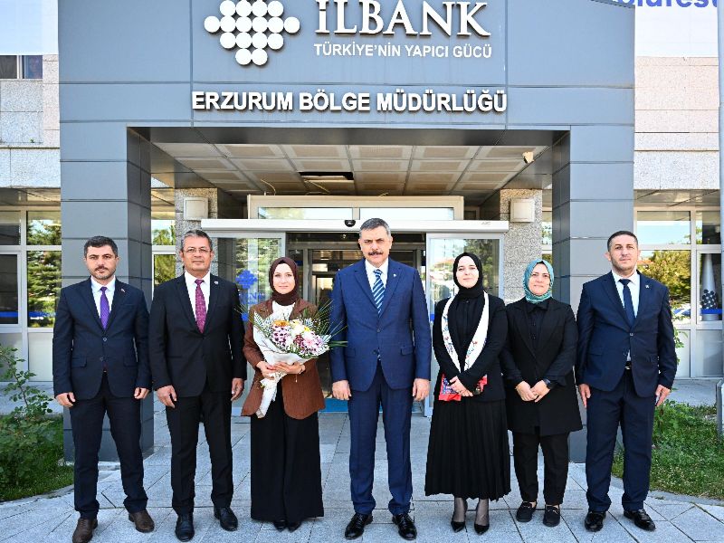 Vali Çiftçi’den İller Bankası Erzurum Bölge Müdürlüğüne Ziyaret