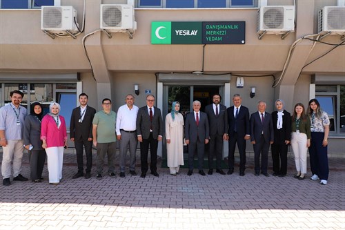 Valimiz İbrahim Akın, YEDAM Konya Şubesini Ziyaret Etti