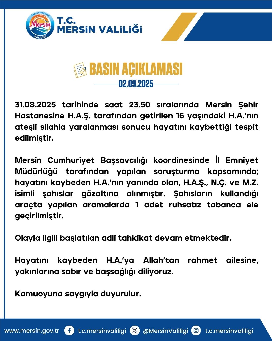 BASIN AÇIKLAMASI  (02.09.2025)