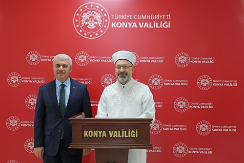 Diyanet İşleri Başkanı Sayın Prof. Dr. Ali Erbaş’ı Misafir Ettik