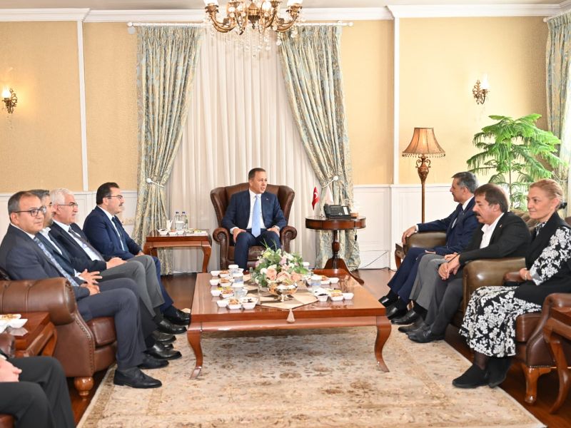 İçişleri Bakanı Yerlikaya’dan Erzurum Valiliğine Ziyaret