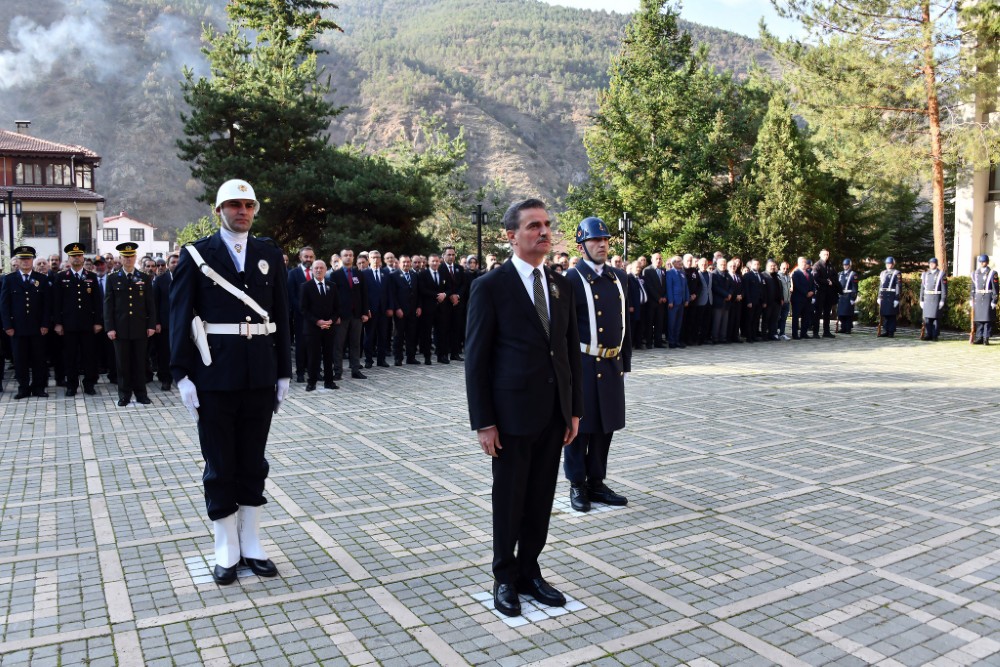Gazi Mustafa Kemal Atatürk vefatının 87. Yılında Gümüşhane’de anıldı