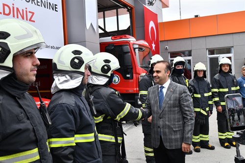 Bakan Kacır ve Vali Soytürk Velimeşe OSB İtfaiye Hizmet Binası Açılış Töreni’ne Katıldı