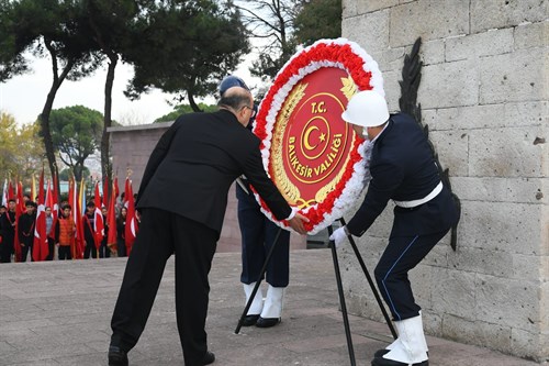 Gazi Mustafa Kemal Atatürk Saygıyla Anıldı