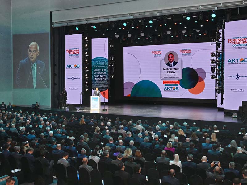 15. Uluslararası Resort Turizm Kongresi Antalya’da Gerçekleştirildi