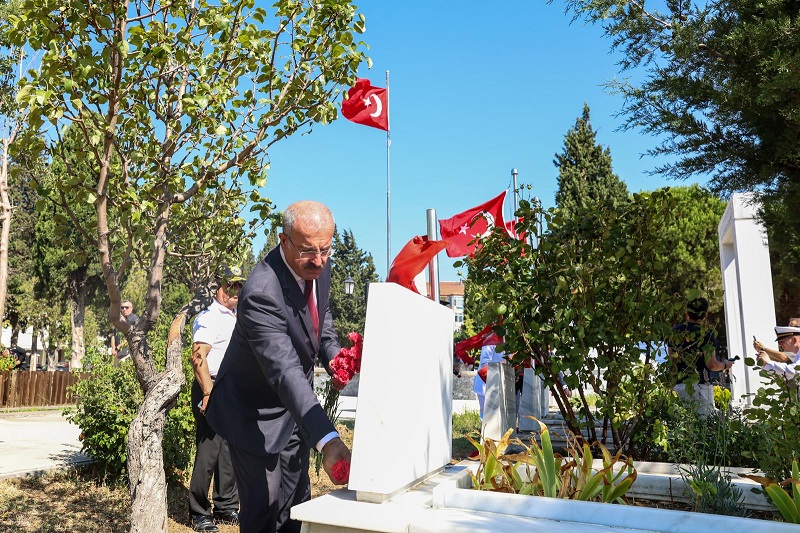 Şehitlerimiz, Hastane Bayırı Şehitliğinde Rahmet, Minnet ve Şükranla Anıldı