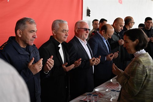 Vali Turan, Çeşmeköy Köyümüzde gerçekleşen yağmur duasına katıldı…