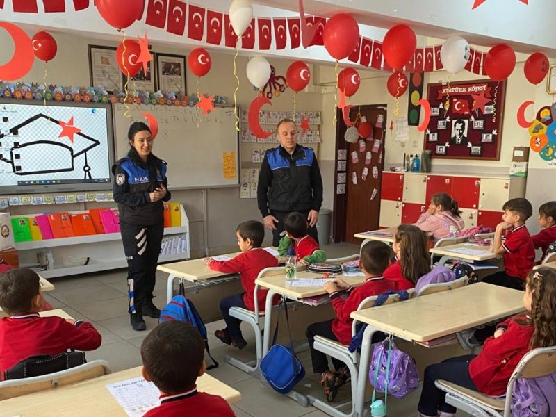 Kırıkkale’de “Bugünün Çocukları Yarının Umutları” Projesi Kapsamında Öğrencilere Bilgilendirme Faaliyeti Gerçekleştirildi