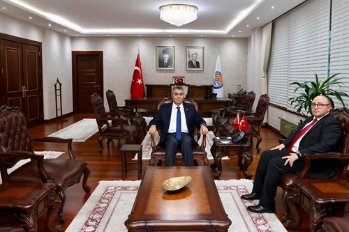 VALİMİZ SAYIN ATİLLA TOROS, ERDEMLİ BELEDİYE BAŞKANI MUSTAFA KARA İLE GÖRÜŞTÜ