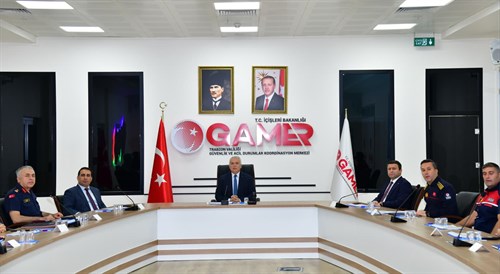 Acil Çağrı Hizmetleri Koordinasyon Komisyonu Eylül Ayı Toplantısı Vali Yıldırım Başkanlığında Yapıldı