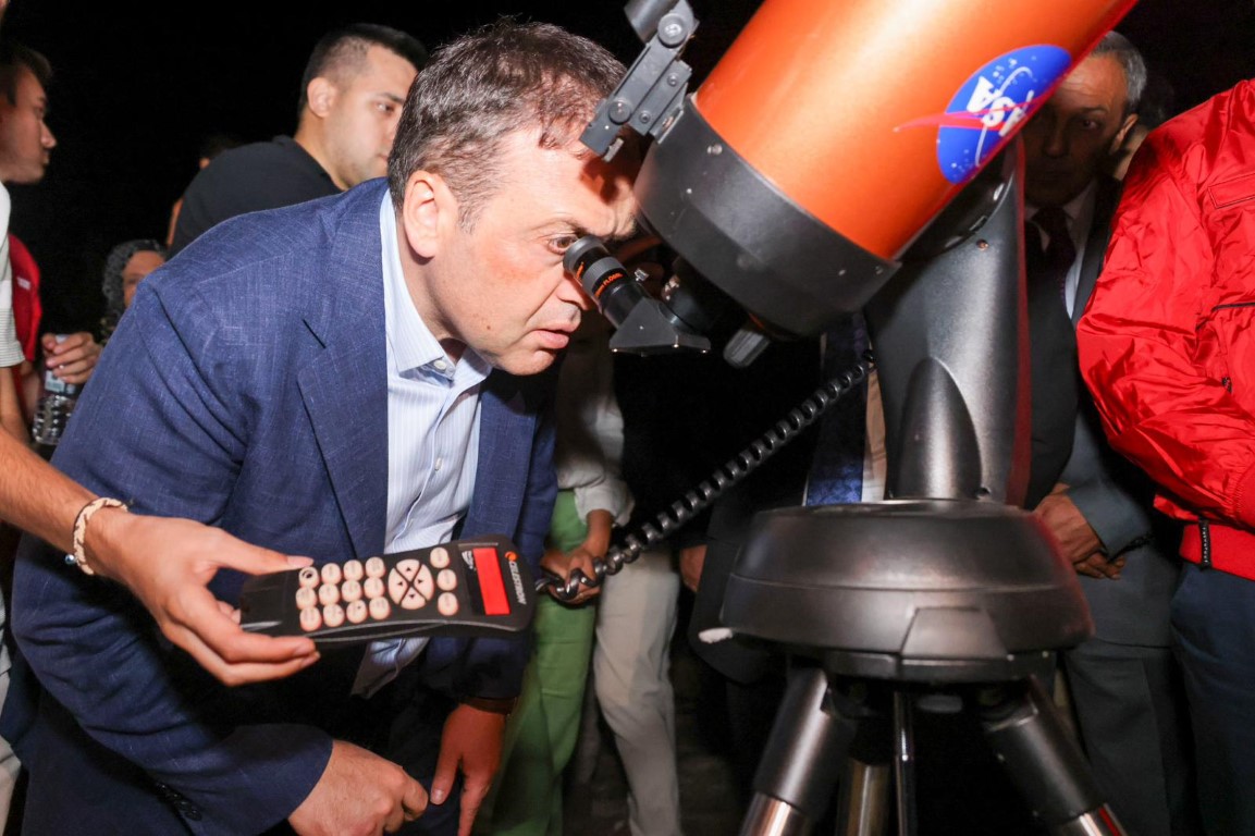 BİLECİK’TE “KARANLIK GÖKYÜZÜ GÖZLEM ETKİNLİĞİ” BAŞLADI