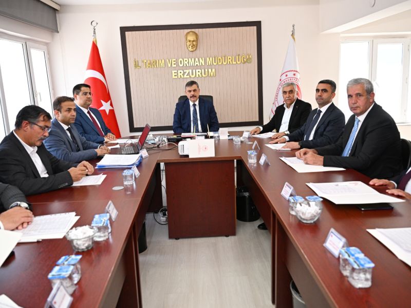 Toprak Koruma Kurulu Toplantısı Vali Mustafa Çiftçi Başkanlığında Gerçekleştirildi
