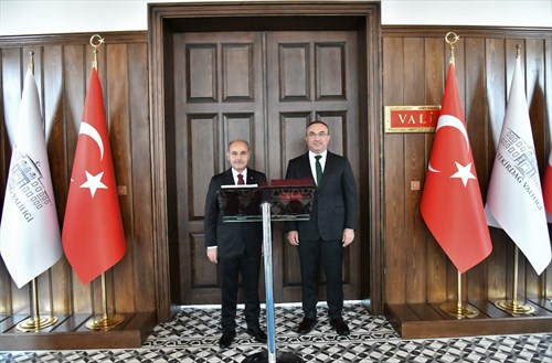 İçişleri Bakan Yardımcısı Aktaş Vali Soytürk’ü Ziyaret Etti