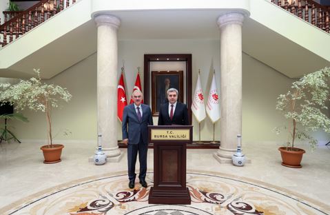 Gürcistan Ankara Büyükelçisi Kalandia'dan Vali Ayyıldız'a Ziyaret