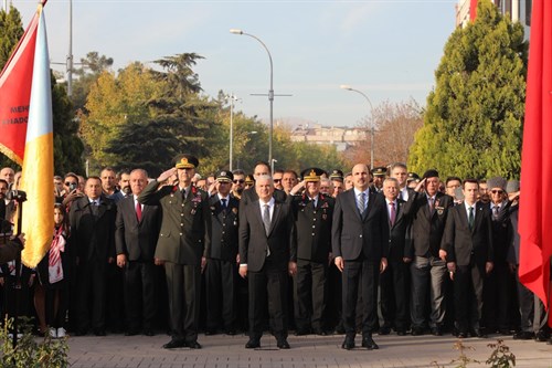 Gazi Mustafa Kemal Atatürk 10 Kasım’da Saygı ve Özlemle Anıldı