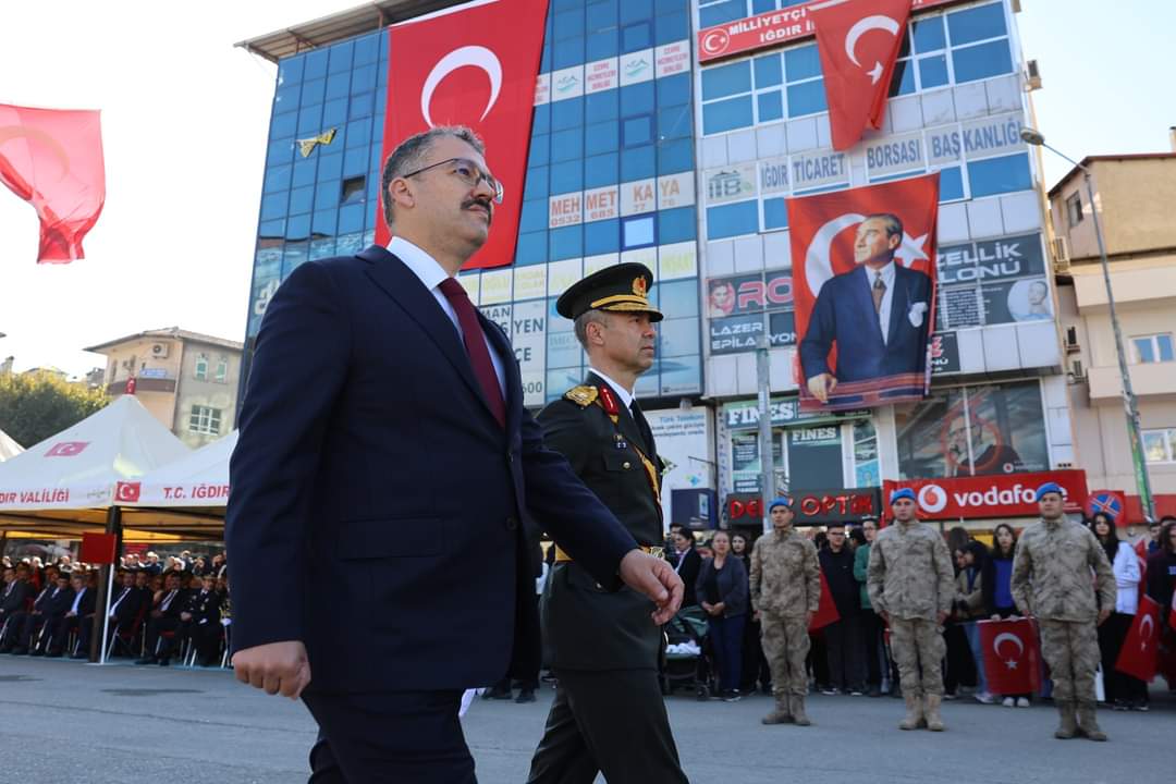 Cumhuriyetimizin 101'inci yılı Iğdır'da büyük bir coşkuyla kutlandı.