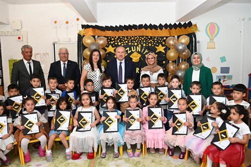 Valimiz Ali Fidan, Karne Dağıtım Törenine Katıldı