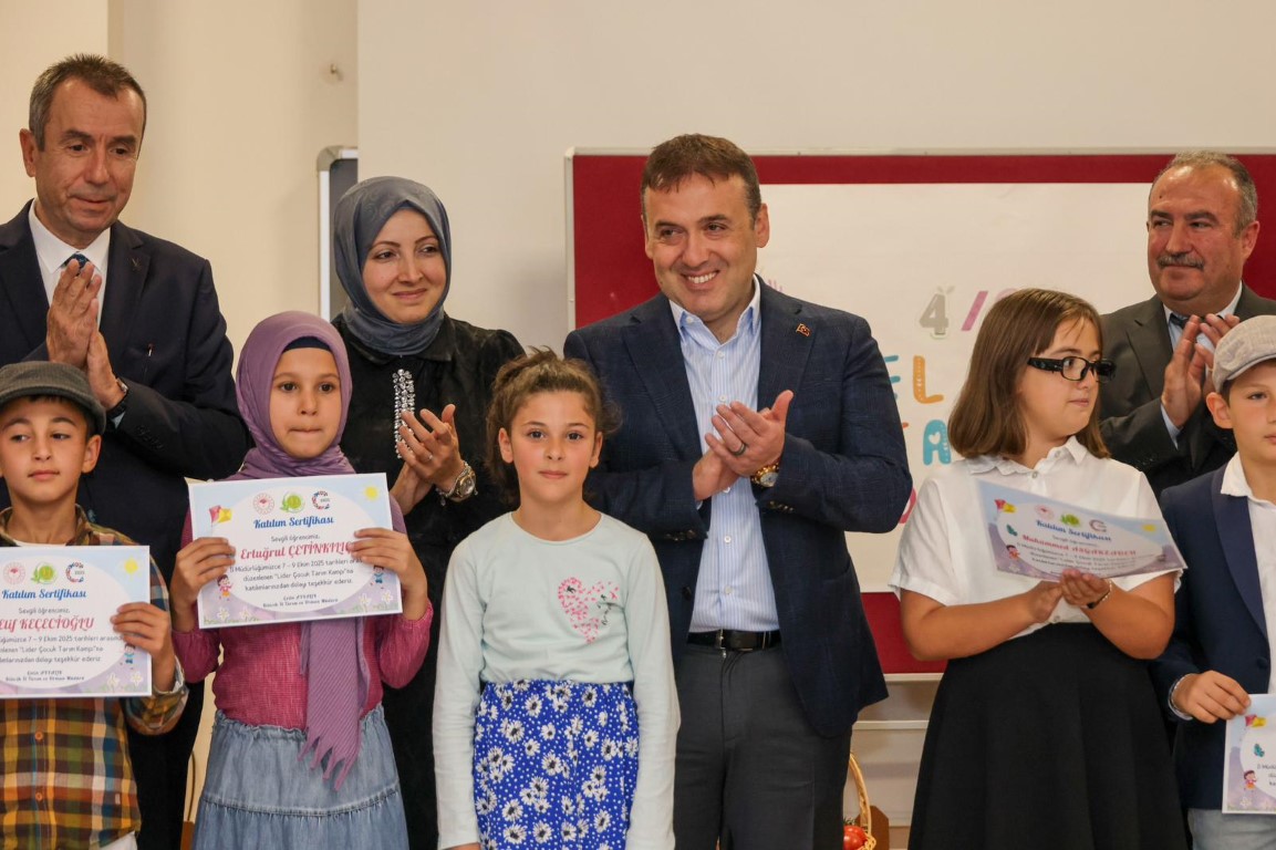“LİDER ÇOCUK TARIM KAMPI” KAPANIŞ PROGRAMI GERÇEKLEŞTİRİLDİ