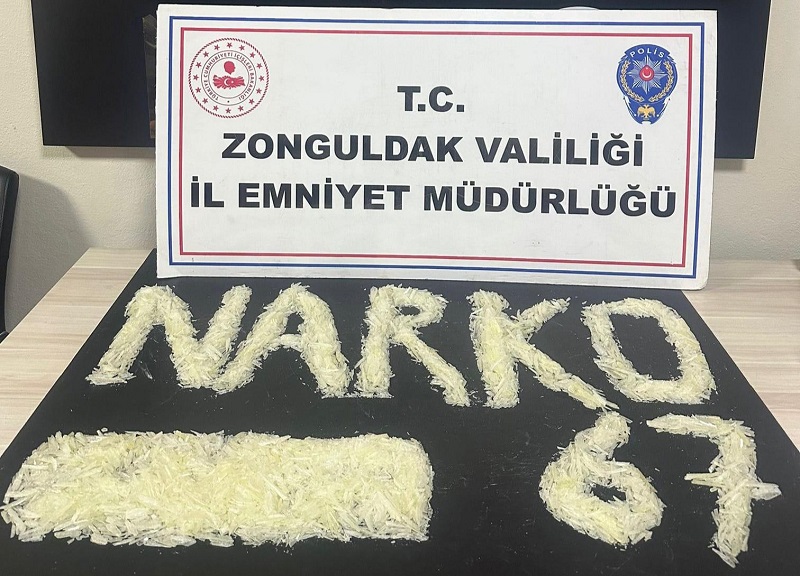 Zonguldak İl Emniyet Müdürlüğü Kdz. Ereğli İlçesinde Narkotik Operasyonu Gerçekleştirdi