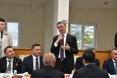 Valimiz Aydın Baruş temel atma törenine katıldı