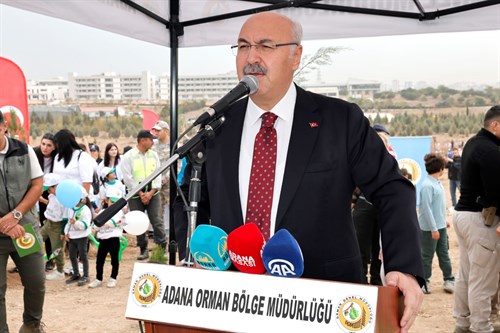 Vali Köşger 11 Kasım Milli Ağaçlandırma Günü Etkinliğine Katıldı