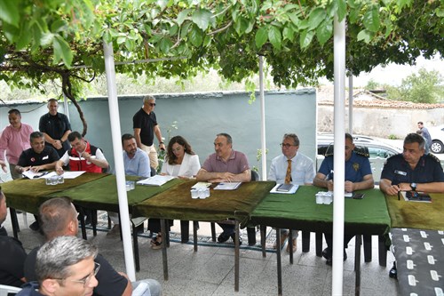 Yangından Etkilenen Mahallelerimizde Toplantı Düzenlendi