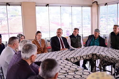 Vali Yakup Canbolat Köşk İlçemizi Ziyaret Etti