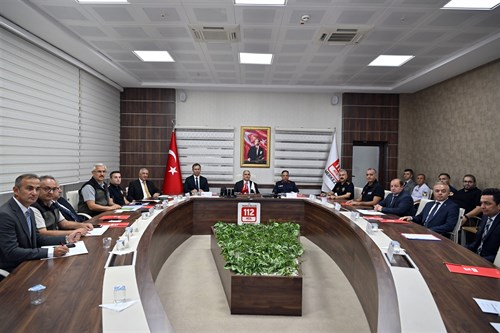 112 Acil Çağrı Merkezi İl Koordinasyon Toplantısı Gerçekleştirildi