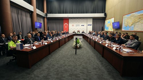 Afet ve Acil Durum Kurulu Toplantısı Yapıldı