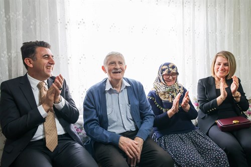 57 YILLIK SEVGİ YOLCULUĞUNA ZİYARET