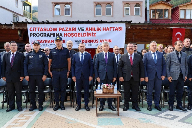Valimiz Dr. Turan Ergün, “Cittaslow Sunday Günü ve Ahilik Haftası Programı”na Katıldı