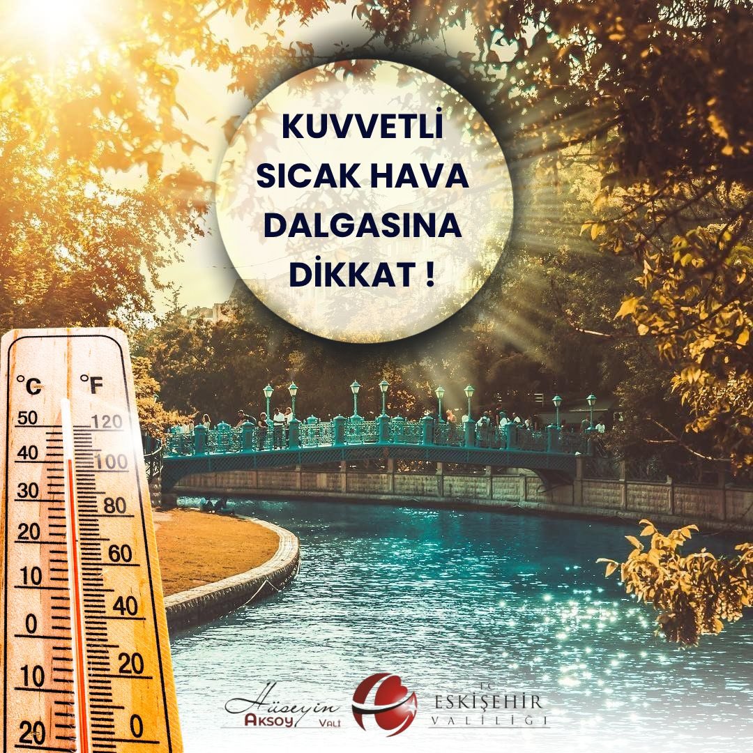 Kuvvetli sıcak hava!