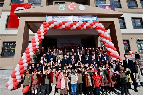 2024-2025 Eğitim Öğretim Yılının 2. Dönemi Yeni Okul Açılışıyla Başladı