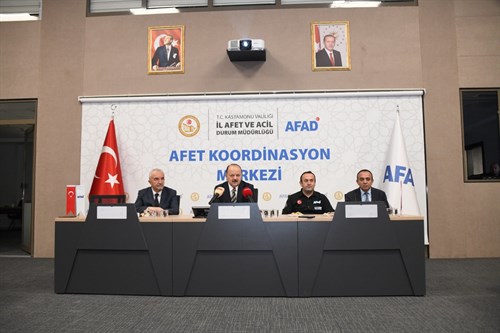 AFAD'a akredite olan arama kurtarma ekipleri için arma töreni düzenlendi