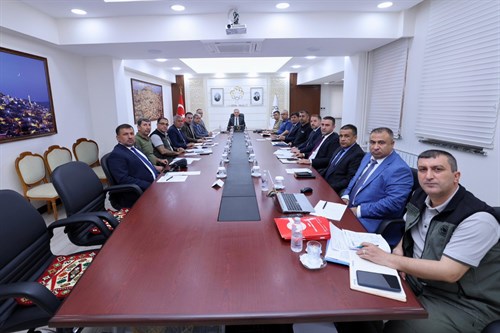 Anız Yangınlarının Önlenmesi Toplantısı Gerçekleştirildi