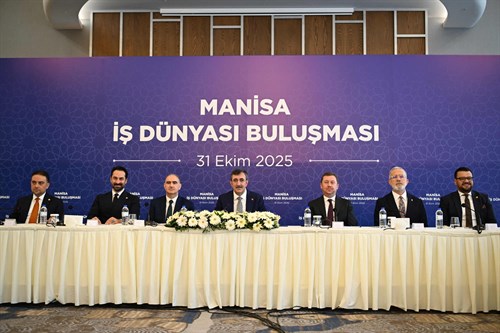 Cumhurbaşkanı Yardımcımız Sayın Cevdet Yılmaz Manisa’da