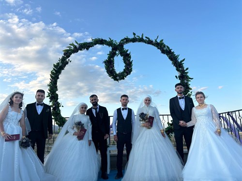 LAVANTA HASAT VE SANAT GÜNLERİ, NİKÂH TÖRENİYLE TAÇLANDI