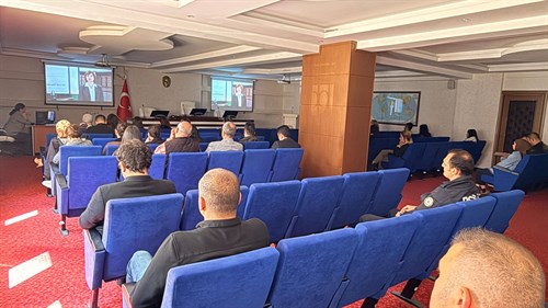 Etik Günü ve Etik Haftası kapsamında Valiliğimizce eğitim gerçekleştirilmiştir.