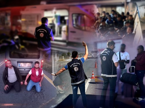 Bakanımız Sayın Ali Yerlikaya: ''52 Göçmen Kaçakçısı ve 666 Düzensiz Göçmen Yakalandı''