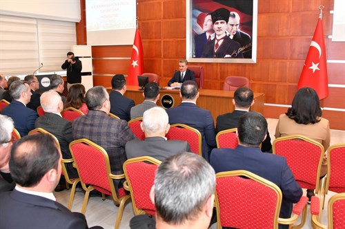 Gümüşhane’de yılın ilk İl Koordinasyon Kurulu toplantısı yapıldı