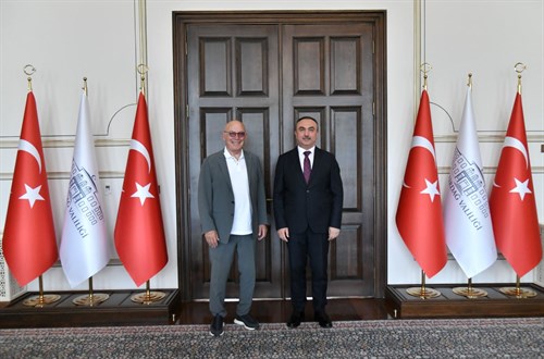 Orman Eski Bakanı Sayın Ersin Taranoğlu Valimiz Sayın Recep Soytürk'ü Ziyaret Etti 