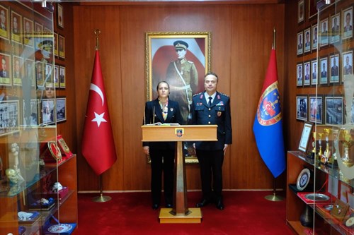 VALİ TÜLAY BAYDAR BİLGİHAN, İL JANDARMA KOMUTANLIĞINI ZİYARET ETTİ