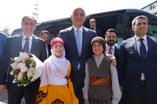 KÜLTÜR VE TURİZM BAKANI ERSOY BİNGÖL’DE