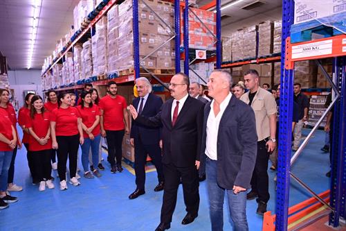 Valimiz Yakup Canbolat Söke İlçemizde Faaliyet Gösteren Firmaları Ziyaret Etti