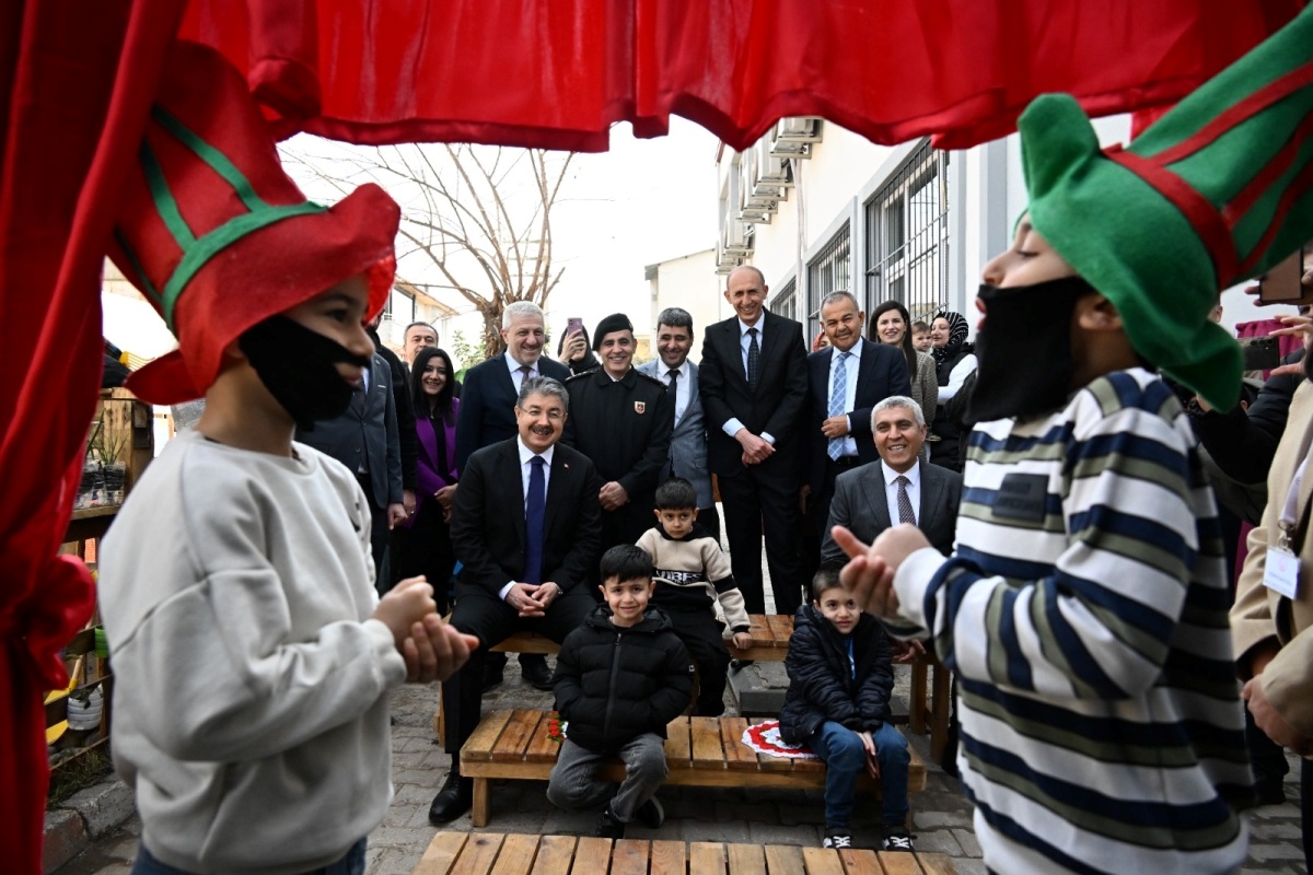 Makbule Hanım Anaokulunda Oluşturulan Duvarsız Sınıf’ın Açılışını Vali Yılmaz Yaptı