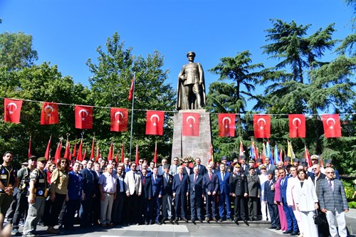 Gazi Mustafa Kemal Atatürk’ün Trabzon’a Gelişinin 101. Yıl Dönümü Kutlandı