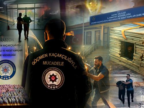 Bakanımız Sayın Ali Yerlikaya: ''51 İlde Düzensiz Göçe Yönelik Düzenlenen Operasyonlarda 273 Göçmen Kaçakçılığı Organizatörü Yakalandı''