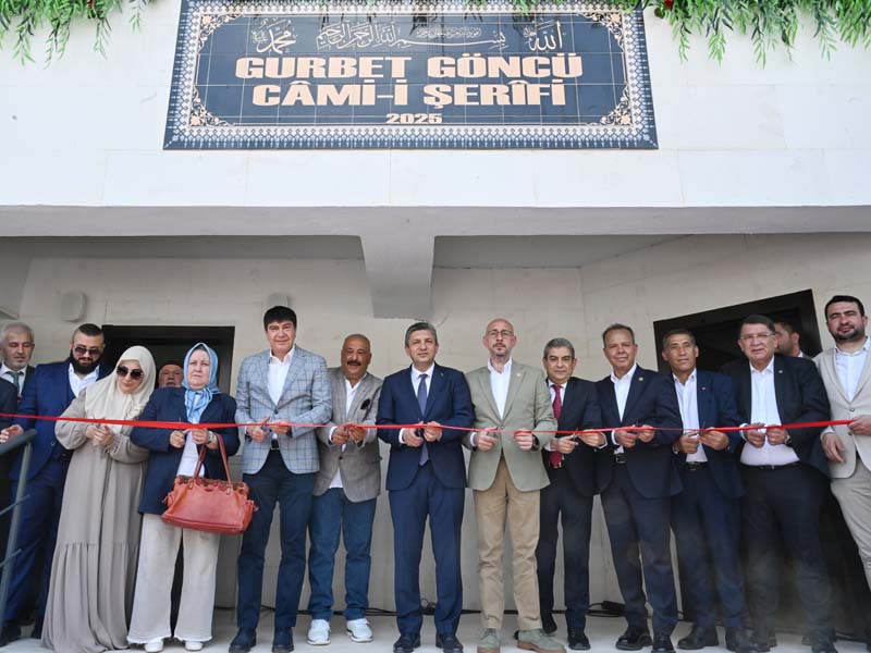 Gurbet Göncü Camii, Dualarla Hizmete Açıldı