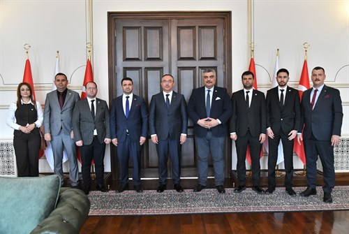 Türkiye Şehit ve Gazi Sen Konfederasyonu Genel Başkanı Avcı Vali Soytürk’ü Ziyaret Etti